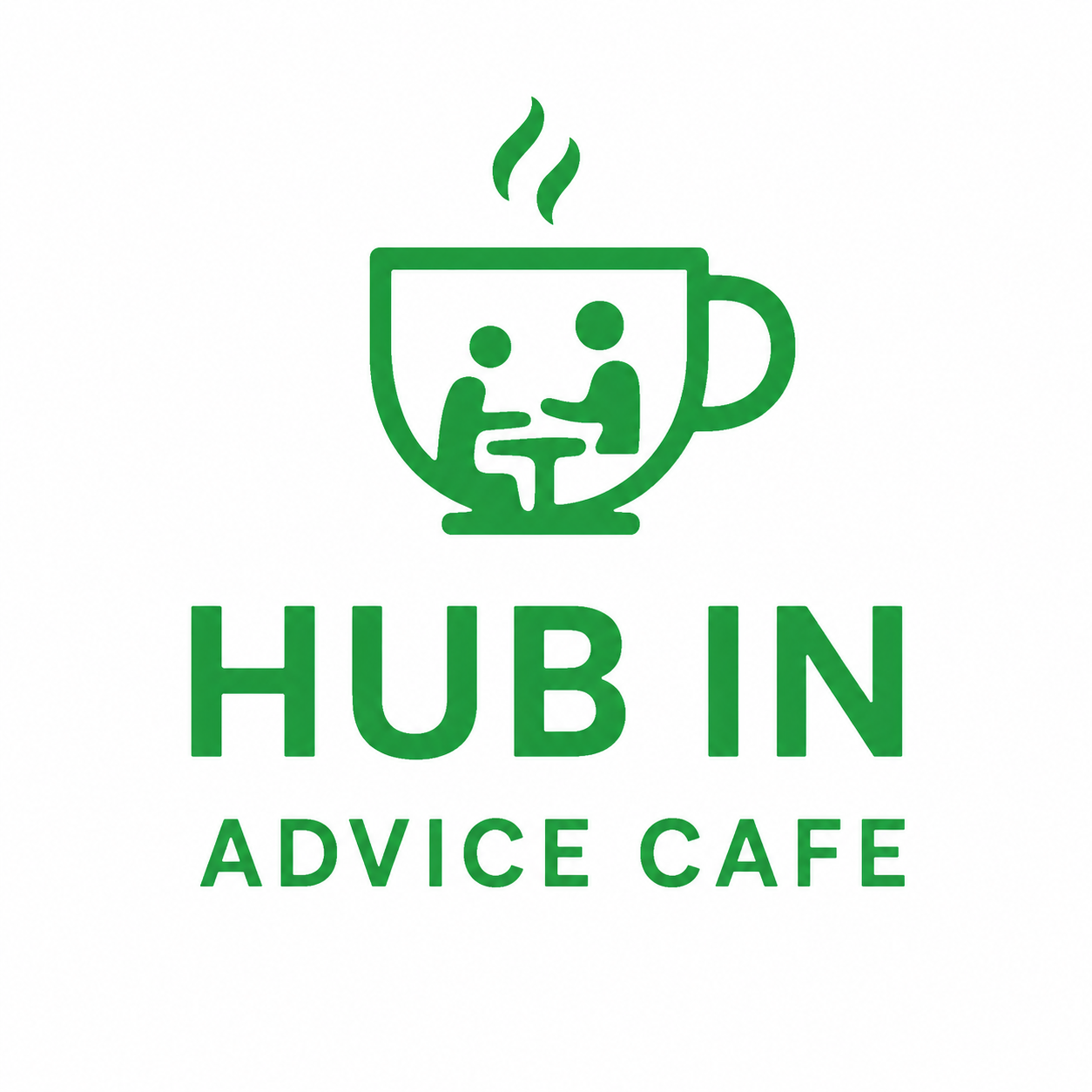 Hub In Advice Café logo